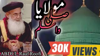 maula ya salli wa sallim  By abdul rauf roofi  Haider Malik [upl. by Atiuqrahs774]