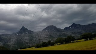 Fra Sandnessjøen til Bunnpris Leland Leirfjord 7 seven sister view [upl. by Wivestad977]