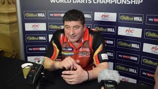 PDC Dart WM 2018  Mensur Suljovic  Runde 2 [upl. by Jenn]