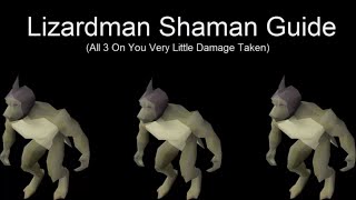 Updated Lizardman Shaman Guide Survive with B2P Dragon Warhammer Boss Oldschool Runescape [upl. by Allecsirp]