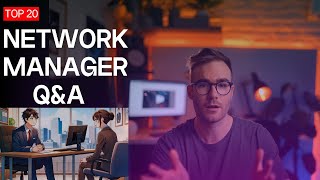 Network Manager Interview questions and answers Network Manager Interview Tips Prepare Like a Pro [upl. by Marienthal59]