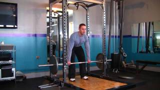 Rack Deadlift Tutorial [upl. by Gorlin]