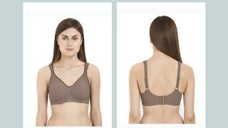 Nykaa Fashion ReviewSOIE Women Full Coverage Nonpadded Nonwired Brawaffle nykaafashion review [upl. by Leda]