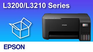 Setting Up a Printer（Epson L3200L3210 Series）NPD6809 [upl. by Auhsaj]