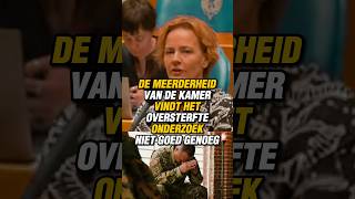 DE MEERDERHEID VAN DE KAMER VINDT HET OVERSTERFTE ONDERZOEK NIET GOED GENOEG vanmeijeren fvd [upl. by Armelda427]