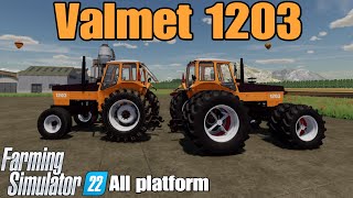 Valmet 1203  FS22 mod for all platforms [upl. by Marrin]