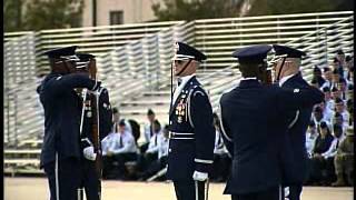 US Air Force Honor Guard Drill Team visits Keesler [upl. by See]