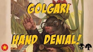 MTG Arena Golgari Hand Denial Standard Ranked BO1 [upl. by Nanaek]