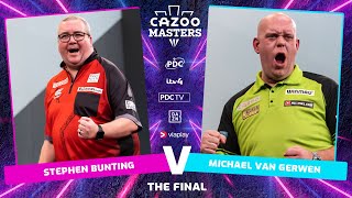 2024 Cazoo Masters SemiFinal amp Final Stephen Bunting vs Michael van Gerwen [upl. by Follmer]