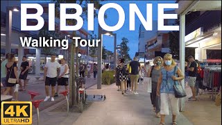 Bibione Zentrum Italien  2021  Walking Tour  4k Ultra HD [upl. by Rabelais956]