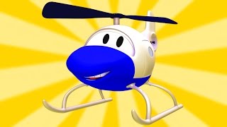 Helikopter Damperli kamyon Ma ve Çekici Tom  Araba ve Kamyon inşaat çizgi filmi çocuklar için [upl. by Groveman]