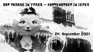 Cat Parade in Ypres  Kattenstoet in Ieper [upl. by Arrotal]