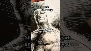 Showing art The Phantom showingart thephantom fantomen comicbookart [upl. by Baniez16]