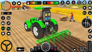 Indian Tractor Simulator Game Mobile Gameplay Walkthrough [upl. by Barn]