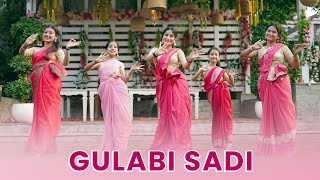 Gulabi Sadi  Dance Cover  New Marathi Song  Sanju Rathod Prajakta Ghag  Geeta Bagdwal GB DANCE [upl. by Nyladnor]