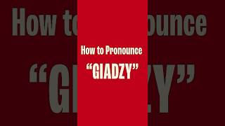 How to Pronounce quotGiadzyquot  Giada De Laurentiis [upl. by Atcele520]