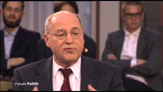 Gregor Gysi im FORUM POLITIK zur deutschen Schulreform 150513 [upl. by Lothario]