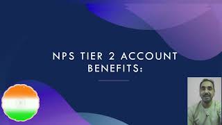 Nps tier 2 account benefits in hindi  Nps account 2 ke fayde [upl. by Llenwahs]