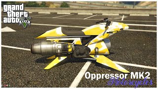 How To Upgrade the Oppressor MK2 GTA 5  how to customize oppressor mk2 How to add missiles [upl. by Martz]