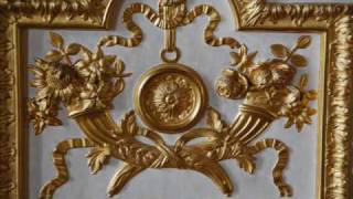 The Palace chateau of Versailles GILDED CARVINGS and Woodcarving [upl. by Llekcir13]