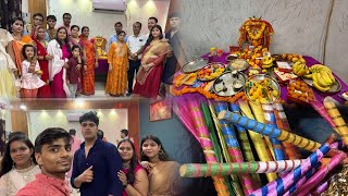 Jordar Garba amp Dandiya Night with family at home ❤️‍🔥🧿A lots fun amp masti❤️‍🩹 Happy Navratri 🎀🤍 [upl. by Hancock]