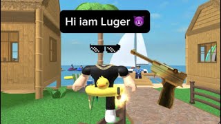 I purchased mm2 cheap luger ❤️ mm2 [upl. by Ragucci]