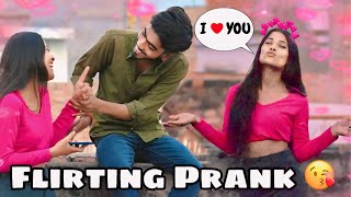 FLIRTING PRANK 😘 ON MY BEST FRIEND 😍GONE WRONG🤪 [upl. by Aivatco]