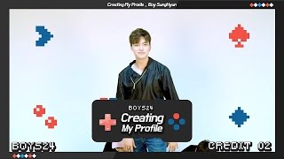 BOYS24 Profile ‘Creating My Profile’– Ep24 BOY SungHyunENG ver [upl. by Suivatal]