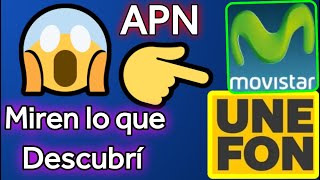 Apn Para Unefon Movistar México  Funciona [upl. by Atok]