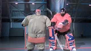 Sports Science A Sumo Goalie [upl. by Gabrila]