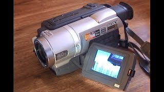 Sony CCDTRV108 Hi8 Camcorder [upl. by Corabella]