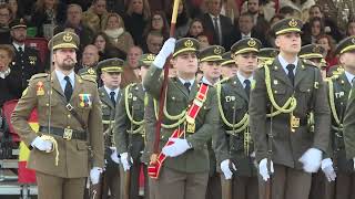 Jura de Bandera en la Academia Central de la Defensa [upl. by Neom]