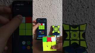 LIKE SHARE SUBSCRIBE❤  cube solver app  cube solve with app  shorts shortsfeed cube [upl. by Yauqram364]