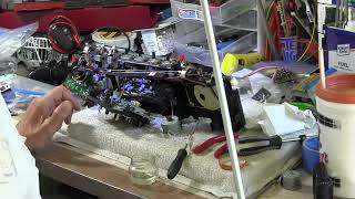 Sanyo MRU4GP aka M7790 disassembling PT2 of 2 restore repair install new belts review [upl. by Ninnahc]