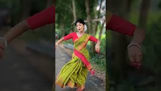 Pindare Polaser bon পিন্দারে পলাশের বন moumitaofficial dance tranding folkmusic bengalisong [upl. by Jerrie684]