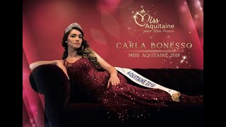 Miss Aquitaine 2018 Carla Bonesso [upl. by Oidacra849]