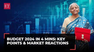 Budget 2024 10 key points to know amp stock market reactions [upl. by Poirer133]