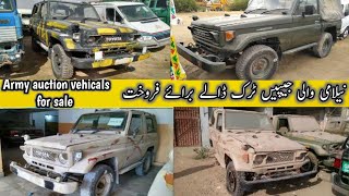 Auction vehicles for sale in Karachi Toyota Hilux jeeps bwpcars [upl. by Ydneh827]