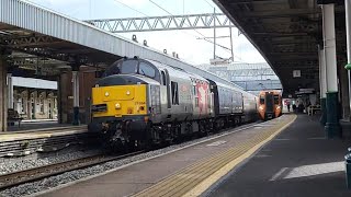 Scotrail HST stock drag at Nuneaton 181024 [upl. by Ellehsim]