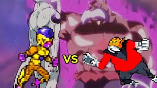 golden frieza vs toppo [upl. by Lajib201]