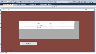 Visual basicnet how to update all data from datagridview to Sql server database at once in VBnet [upl. by Estren]