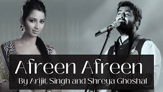 Afreen Afreen  Arijit Singh and Shreya Ghoshal  AI Cover [upl. by Sargent]