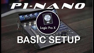 P1 Nano Basic Setup with Logic Pro X [upl. by Naujej]