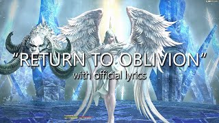 quotReturn to Oblivionquot with Official Lyrics Edens Verse Refulgence Shiva Theme  Final Fantasy XIV [upl. by Russell]