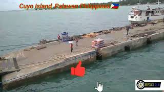 Docking of MV Milagrosa shipping lines at Cuyo Island PalawanRexci 24 Palawan adventure 2022 [upl. by Finn515]