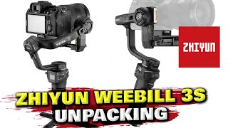 Zhiyun WEEBILL 3S RASPAKOVKA РАСПАКОВКА UNPACKING [upl. by Cleary]