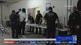 30 felony arrests made in San Bernardino gang sweep [upl. by Anisah916]