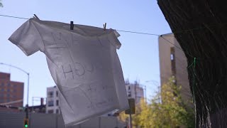 The Clothesline Project raises awareness of domestic violence in Billings [upl. by Mylo]