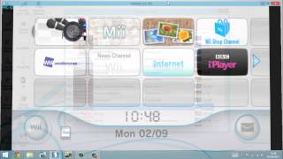 Dolphin Emulator  How To Install Wii Menu  Channels [upl. by Akenom]