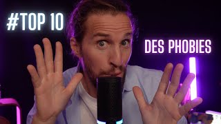 TOP 10 des phobies  Astuce ultime pour surmonter les plus grosses phobies [upl. by Gasper]